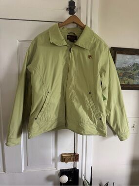 Ariat Light Green Zip-Up Jacket